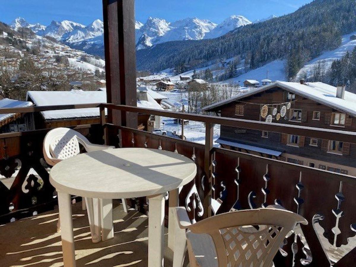 Appartement 2 Pieces + Coin Montagne, Balcon Sud, Au Centre Du Village - Fr-1-458-139 Le Grand-Bornand Eksteriør bilde