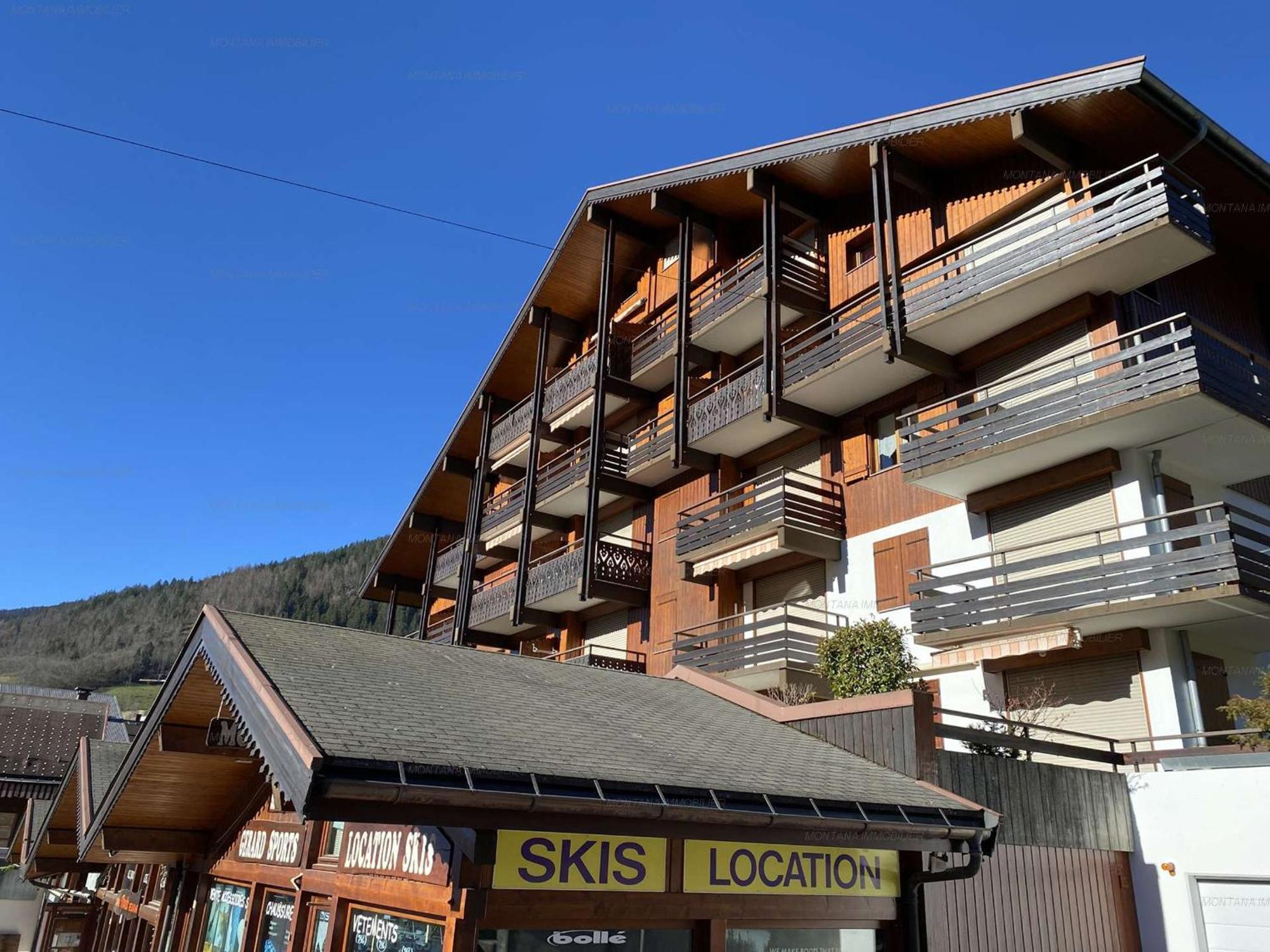 Appartement 2 Pieces + Coin Montagne, Balcon Sud, Au Centre Du Village - Fr-1-458-139 Le Grand-Bornand Eksteriør bilde